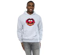 Disney Men's The Muppets Animal Head Hoodie Sport Grey Large