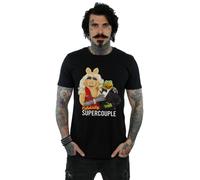 Disney Men's The Muppets Celebrity Supercouple T-Shirt in Black | Size: Medium Disney Black M
