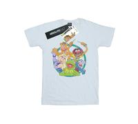 Disney Mens The Muppets Group Circle T-Shirt - White - White - S