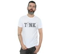 Disney Men's Tinker Bell Collegiate Tink T-Shirt in White | Size: Large Disney White L