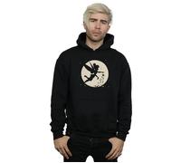 Disney Men's Tinkerbell Moon Cropped Hoodie in Black | Size: Small Disney Black S