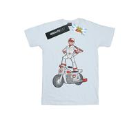 (5XL, White) Disney Mens Toy Story 4 Duke Caboom Pose T-Shirt
