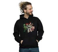 Disney Men's Toy Story 4 Group Hoodie Black Medium