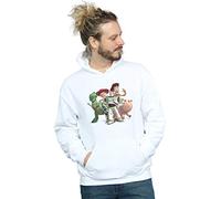 Disney Men's Toy Story 4 Group Hoodie White Large