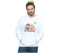 Disney Men's Toy Story 4 Mr & Mrs Potato Head Hoodie in White | Size: Medium Disney White M