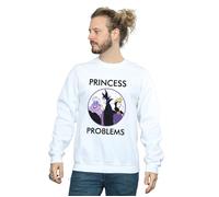 Disney Men's Villains Princess Headaches Sweatshirt in White | Size: 2XL Disney White 2XL