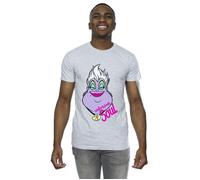 Disney Men's Villains Ursula Unfortunate Soul T-Shirt in Grey | Size: 3XL Disney Grey 3XL