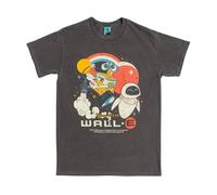 Disney Men's Vintage Wash T-Shirt in Charcoal | Size: Medium Disney Charcoal M