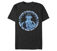 Disney Men's Weirdos T-Shirt, Black, 4XL