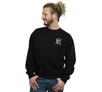 Disney Men's Winnie The Pooh Not Honey Sweatshirt Black Large