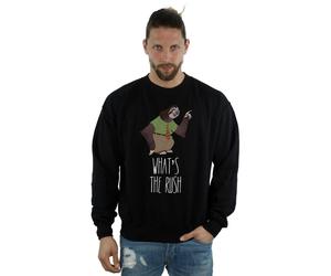 Disney Men's Zootropolis What´s The Rush Sweatshirt in Black | Size: 3XL Disney Black 3XL