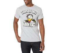 Disney mensDSSC032MSC3P1XXDisney Men's Donald Duck T-Shirt Crew Neck Short Sleeve T-Shirt - Gray - XL