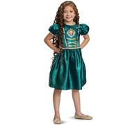 Disney Official Standard Merida Costume Kids, Princess Dress Up for Kids Size XS