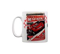 Disney MG24069 Pixar Cars, Poster Ceramic Mug, Multi-Colour, 11 oz/315 ml