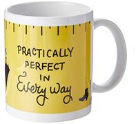Disney, MG25207, Mary Poppins - Practically Perfect Coffee Mug, Multi-Color, 11oz/315ml