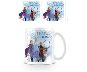 Disney MG25583 Frozen 2 Lead With Courage Mug, Ceramic