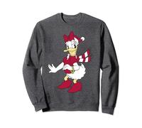 Disney Mickey And Friends Christmas Daisy Duck Santa Hat Sweatshirt