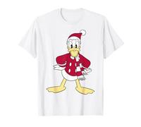 Disney Mickey And Friends Christmas Donald Duck Santa Hat T-Shirt