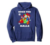 Disney Mickey And Friends Christmas Donald Duck The Halls Pullover Hoodie