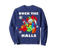 Disney Mickey And Friends Christmas Donald Duck The Halls Sweatshirt