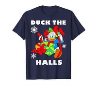 Disney Mickey And Friends Christmas Donald Duck The Halls T-Shirt