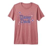Disney Mickey And Friends Daisy Duck Butterfly Shaped Globe Premium T-Shirt