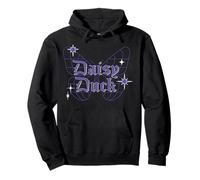 Disney Mickey And Friends Daisy Duck Butterfly Shaped Globe Pullover Hoodie
