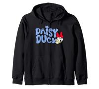 Disney Mickey And Friends Daisy Duck Classic Vintage Art Zip Hoodie