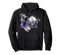 Disney Mickey And Friends Daisy Duck Flowers & Butterflies Pullover Hoodie