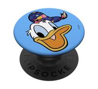 Disney Mickey And Friends Donald Duck Pattern Hat Big Face PopSockets Swappable PopGrip