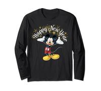 Disney Mickey And Friends Happy New Year Mickey Mouse Long Sleeve T-Shirt