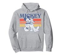 Disney Mickey And Friends Mickey And Pluto Retro Line Pullover Hoodie