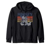 Disney Mickey And Friends Mickey And Pluto Retro Line Zip Hoodie
