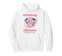 Disney Mickey And Friends Mickey & Minnie Aloha From Hawaii Pullover Hoodie