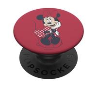 Disney Mickey And Friends Minnie Mouse Red Polka Dot Dress PopSockets Adhesive PopGrip