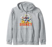 Disney Mickey And Friends My First Disney Trip Classic Toons Zip Hoodie