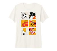 Disney Mickey And Friends Soccer Panels Mickey Scores A Goal Premium T-Shirt