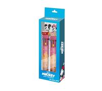 Disney Mickey and Minnie Mix-Pack of 2 10-Coloured Pens, Blue, 9.5 x 23 cm