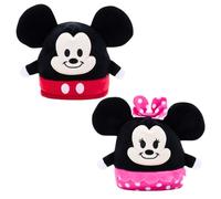 Disney Mickey and Minnie Mouse 10cm Reversible Super Soft Plush Toy