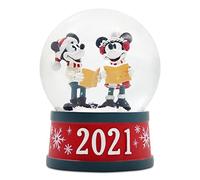 Disney Mickey and Minnie Mouse 2021 Holiday Snow Globe