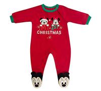 Disney Mickey and Minnie Mouse Holiday Blanket Sleeper for Baby, Size 18-24 Months