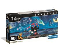 Clementoni 39449 Disney Panorama Collection Clementoni-39449-Disney Panorama Collection-Mickey & Minnie-1000 Pieces, Multi-Colour