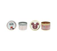 Disney Mickey and Minnie Mouse Scented Candle Gift Set 2 x 175g - Jasmine, Cherry Chocolate - 175g - Candle - No