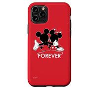 Disney Mickey and Minnie Mouse Silhouettes Forever Red Case for iPhone 11 Pro