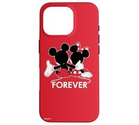 Disney Mickey and Minnie Mouse Silhouettes Forever Red Case for iPhone 16 Pro