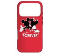 Disney Mickey and Minnie Mouse Silhouettes Forever Red Case for iPhone 17 Pro