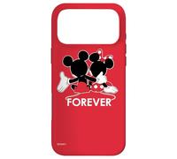Disney Mickey and Minnie Mouse Silhouettes Forever Red Case for iPhone 17 Pro Max