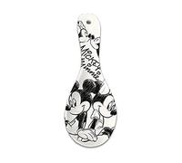 Disney Mickey and Minnie Mouse Sketch Ceramic Spoon Rest, 9 Inches