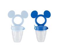 Disney Mickey and Minnie teether with fruit feeder, safe and durable design to soothe your baby's teething pains