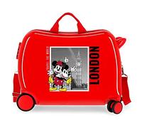 Disney Mickey and Minnie Travel The World Children's Suitcase, One Size